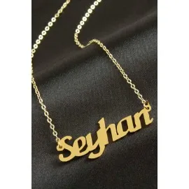 Seyhan Isimli Kolye -Sarı