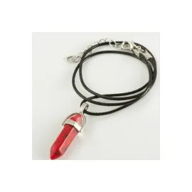 Mercan Point Kolye-Kırmızı