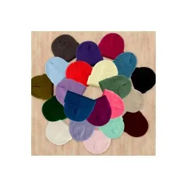 Çift Kat 1 Nci Kalite Renkli Bere  Toptan Bere Eldiven -Sütlü Kahve