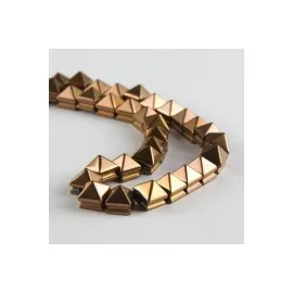 Makromelik Hematit Taşı 8 Mm-Sarı