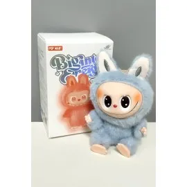 Labubu Peluş Çanta Anahtarlık-Renkli