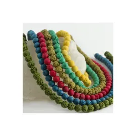 6 mm Mat Lav Taşı-Yeşil