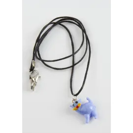 Kedi Cam Kolye-Renkli