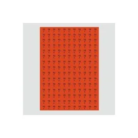 Fiyat Etiketi 165 Adet 15 Mm-Turuncu