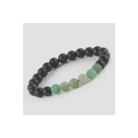 Akik - Mat Onix Doğaltaş Bileklik-Yeşil