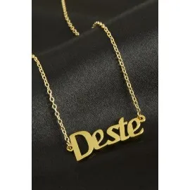 Deste isimli kolye -Sarı