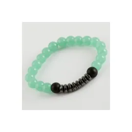 Ceyt Hematit Doğaltaş Bileklik-Su Yeşili