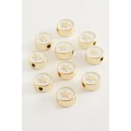 Yıldız Mineli Aparat 1 Adet-Beyaz