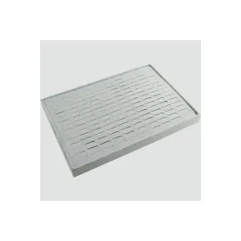 Yatay Anfora Kumaş Batırmalı Yüzük Tablası -Siyah