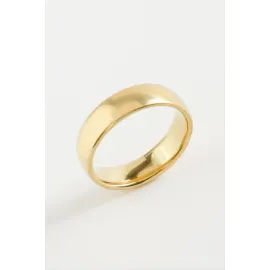 Çelik Alyans Yüzük 6 Mm-17