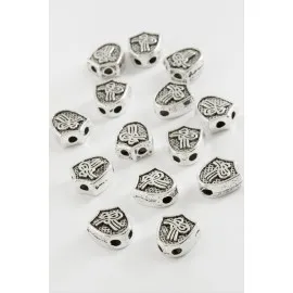 Tuğra Tesbih Ara Aparatı 50 Gram-Gümüş Rengi