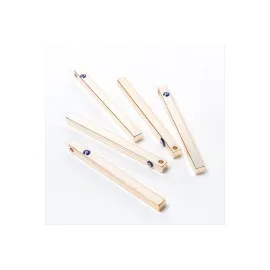 Nazar Boncuklu Kare Çubuk Aparat-Roz