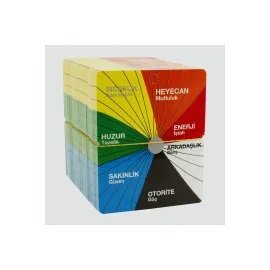 Çakra Bileklik Kartı 200 Adet-Renkli