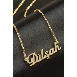 Dilşah Isimli Kolye -Sarı