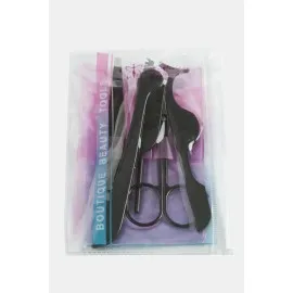 5 Parça Kaş Kirpik Seti-Siyah