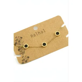 Sedef Lüks Çelik Halhal-Sarı