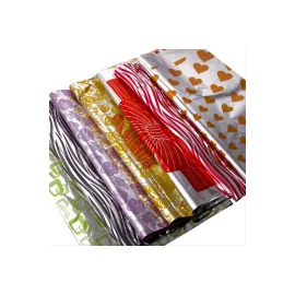 35X50 Metalize Hediye Poşet Paketi 100lü-Renkli