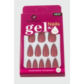 Orange Takma Tırnak-Fuşya