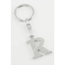 Harfli Metal Anahtarlık-R