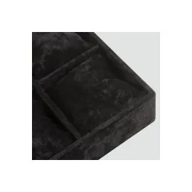 6Lı Anfora Kumaş Yastıklı Tabla-Gri