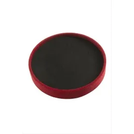 Yuvarlak Ahşap Anfora Kumaş Piercing Küpelik 20 Cm-Bordo