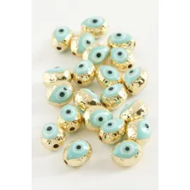 Damla Mineli Bileklik Ve Kolye Ucu Aparatı 1 Adet-Sarı