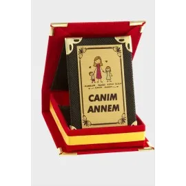 Canım Annem Plaketi-Kırmızı