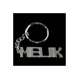 Melik İsimli Anahtarlık-