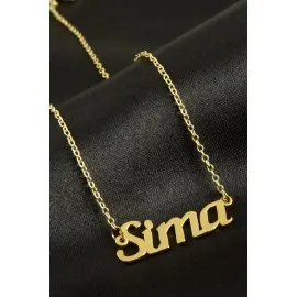 Sima Isimli Kolye -Sarı