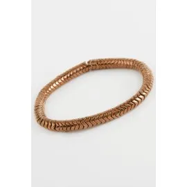 Hematit Doğaltaş Bileklik-Roz