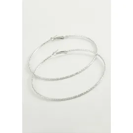 Burgulu Baklava Metal Halka Küpe 8-9-10 cm-9 cm