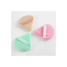 Ocean 3 Adet Oval Makyaj Süngeri-Renkli