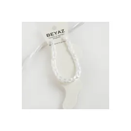 Renkli Örgülü Vinlex İp Halhal-Yeşil