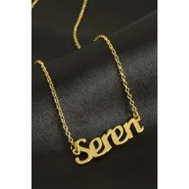 Seren Isimli Kolye -Sarı