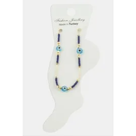 Nazar Miyoki Boncuk Halhal-Lacivert