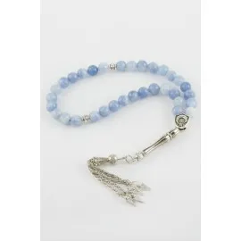 Ceyt Taşı Tesbih 8 Mm-Açık Mavi