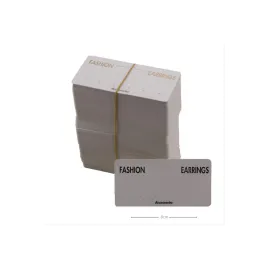 6lı Küpe Kartı-Beyaz