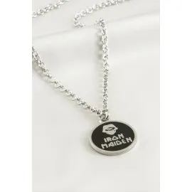 Demir Adam Erkek Kolye-Siyah