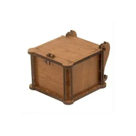 Ahşap Yüzük Kutusu-Açık Kahverengi