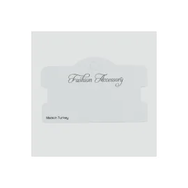 Bileklik Kartı-Beyaz