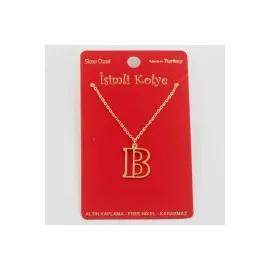 Prinç Harfli Kolye-B