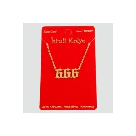 Uğurlu Rakamlar Uçlu Kolye-6