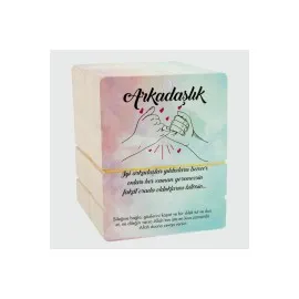 2Li Arkadaşlık Bileklik Kartı-Mavi