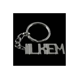 İlkem İsimli Anahtarlık-