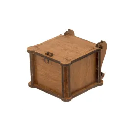 Ahşap Yüzük Kutusu-Açık Kahverengi