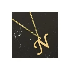 Prinç Harfli Kolye-N