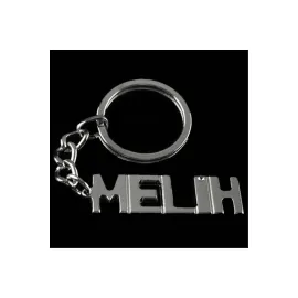 Melih İsimli Anahtarlık-