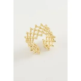 Fileli Metal Yüzük-Gümüş Rengi