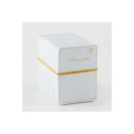 4 Delikli Küpe Kartı-Beyaz