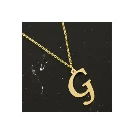 Prinç Harfli Kolye-G